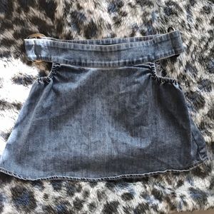 I AM GIA Mini Denim Skirt